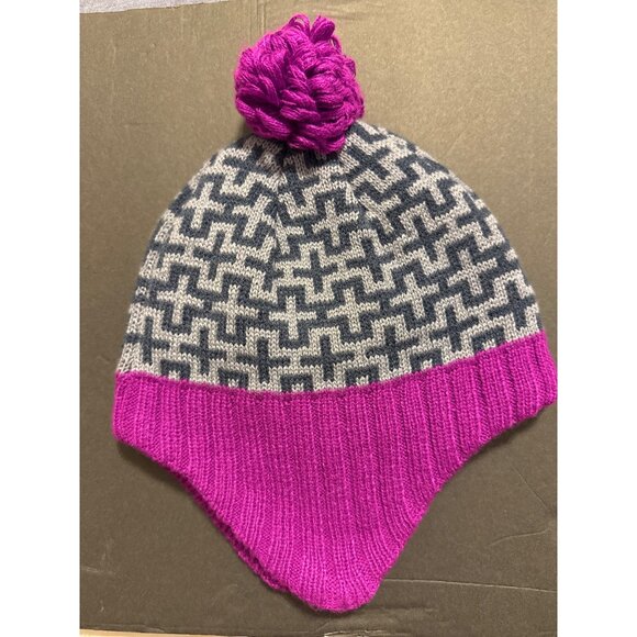 Columbia Omni-Heat Lyon Mountain Peruvian Earlap Hat Youth One Size - Picture 1 of 8